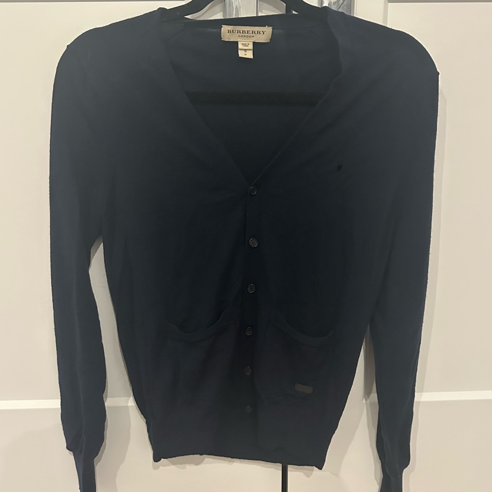 Burberry Dark Blue Cardigan